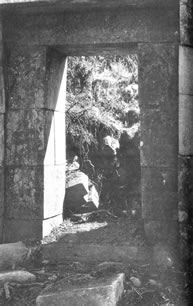 Inca palace doorway at Vitcos